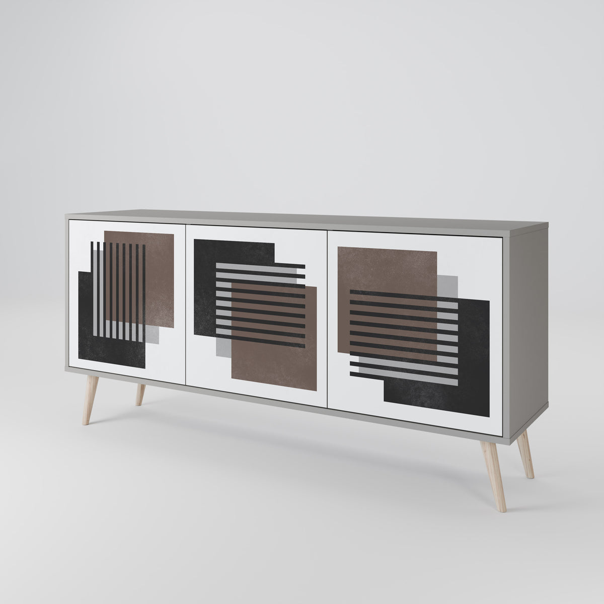 SHADOW SYNCHRONY Aparador de 3 Portas