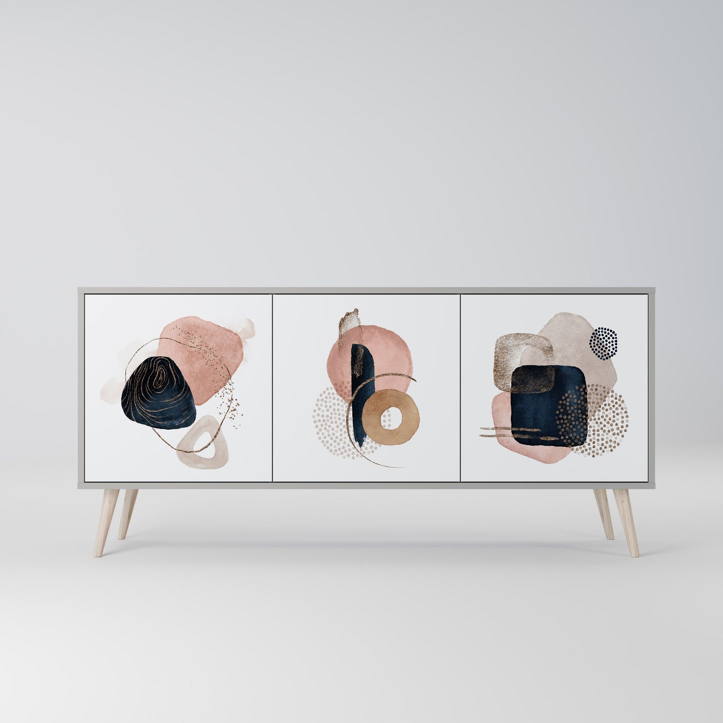 COLORFUL SHAPES 3-Door Sideboard