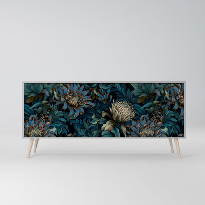 TWILIGHT BLOOM 3-Door Sideboard