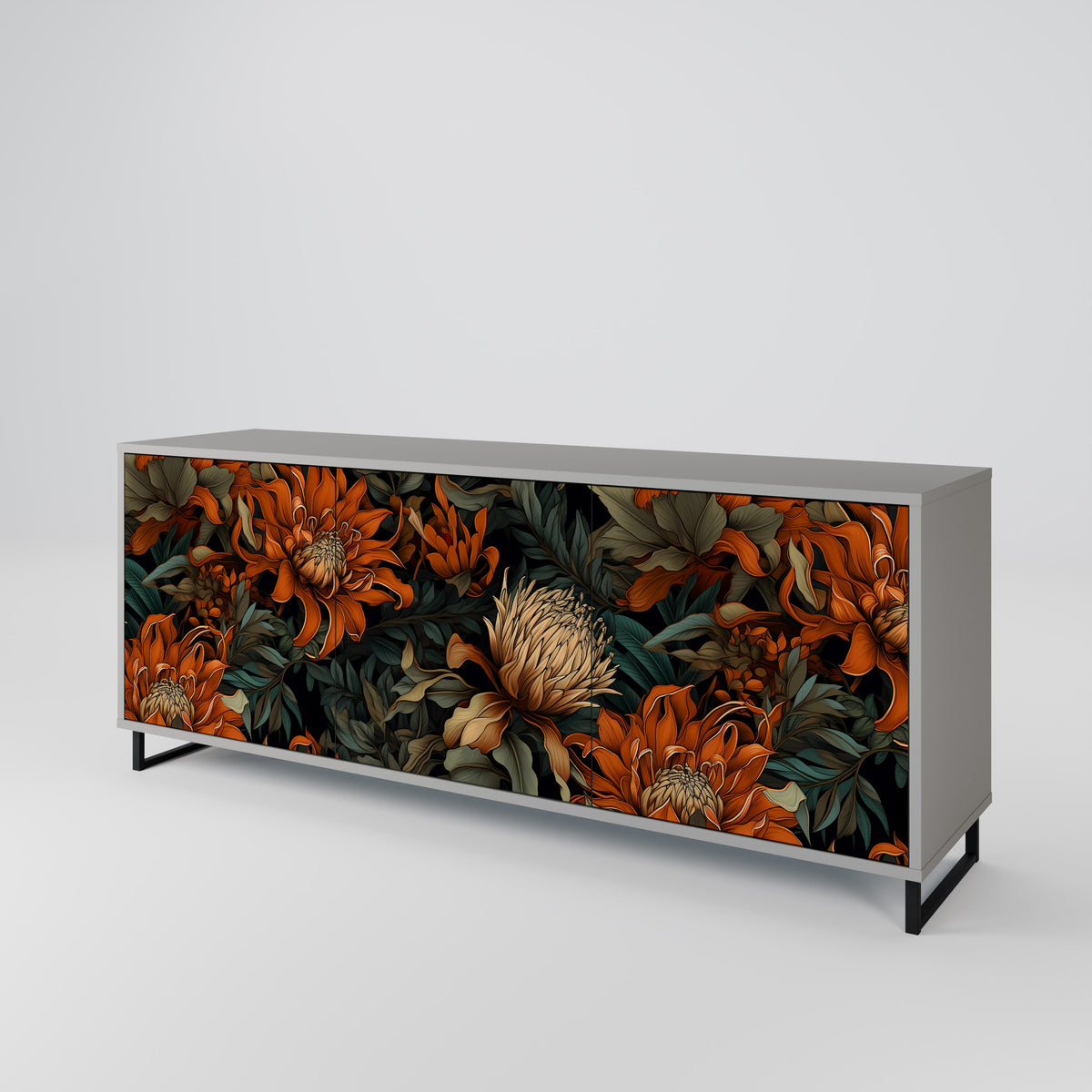 DAWN BLOOM Aparador de 3 Portas