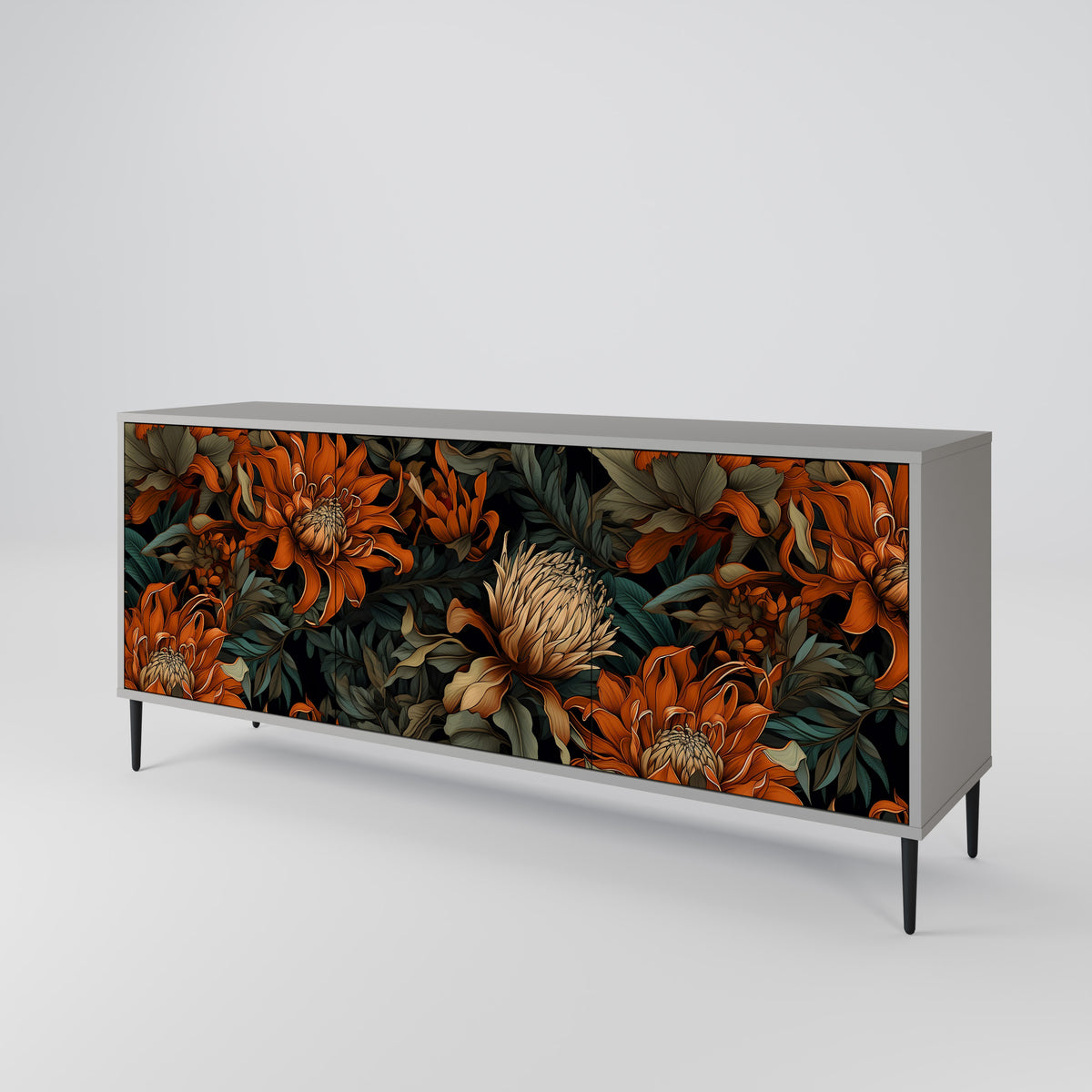 DAWN BLOOM Aparador de 3 Portas