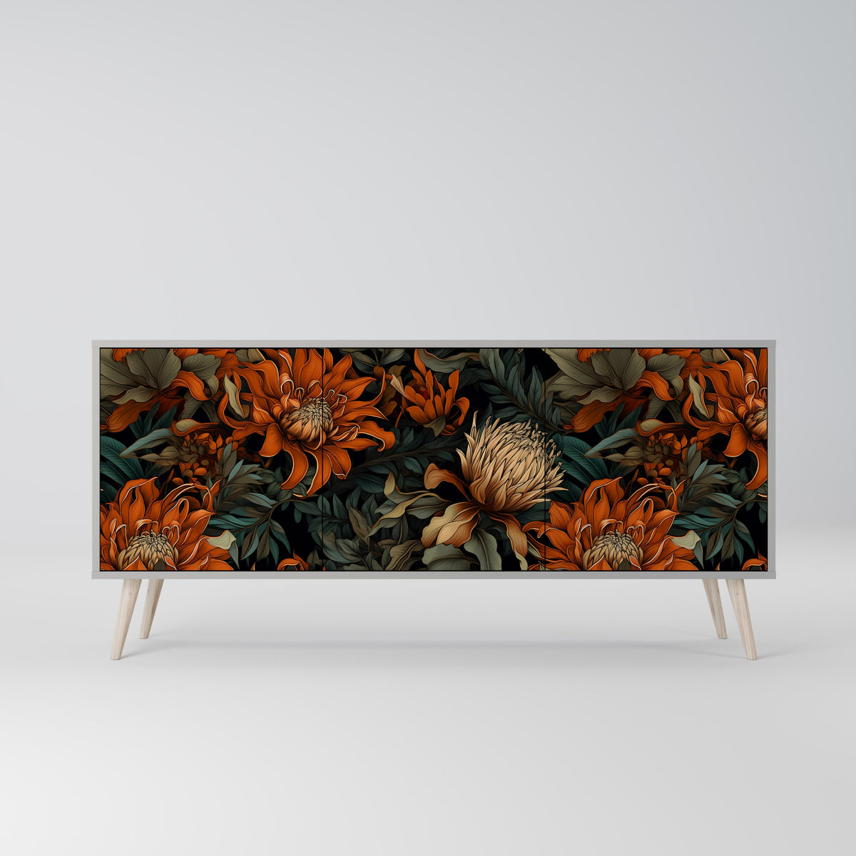 DAWN BLOOM Aparador de 3 Portas