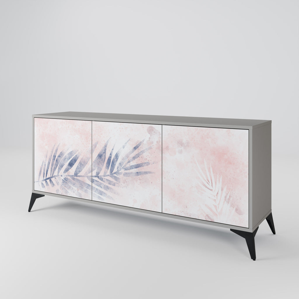 TIMELESS FLOAT 3-Door Sideboard in Grey Finish