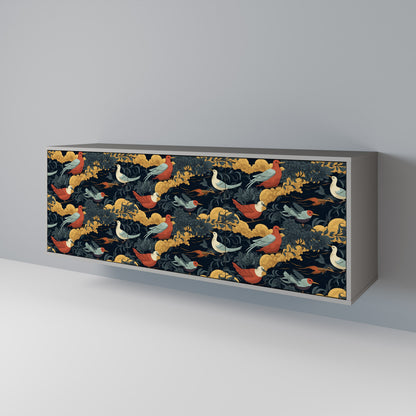 FOWLY DAZE Aparador de 3 Portas