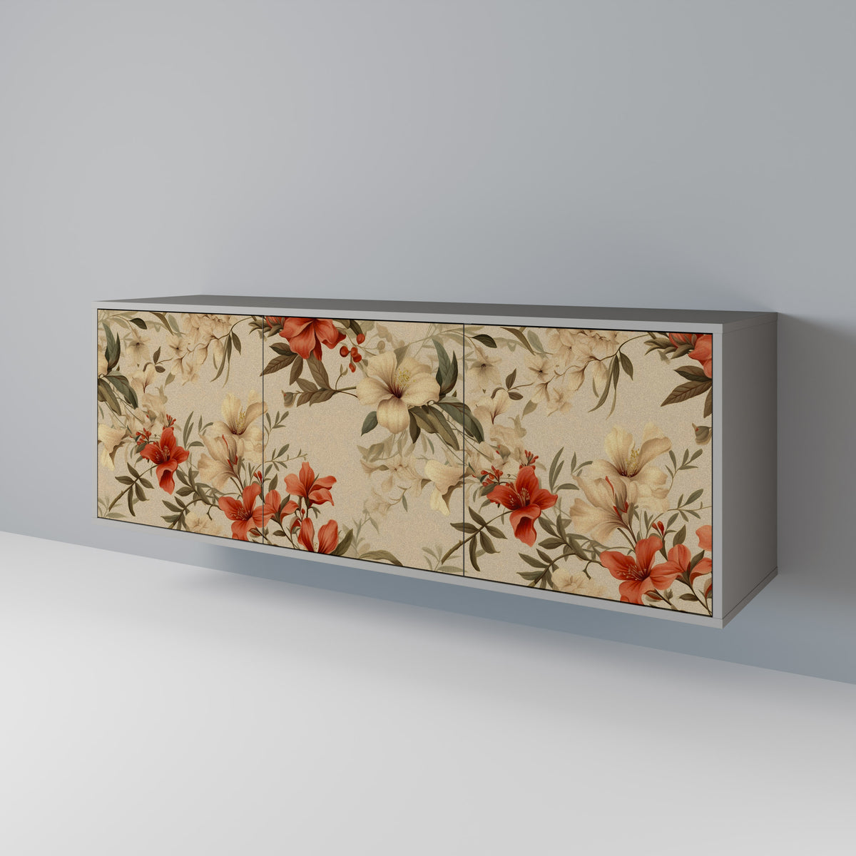 BLOOMING HARMONY Aparador de 3 Portas