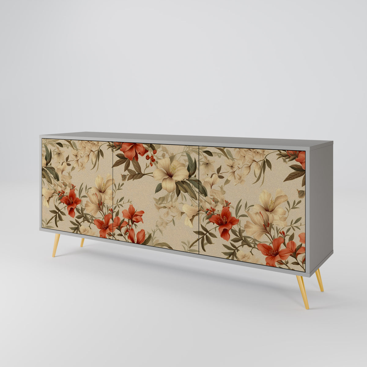 BLOOMING HARMONY Aparador de 3 Portas