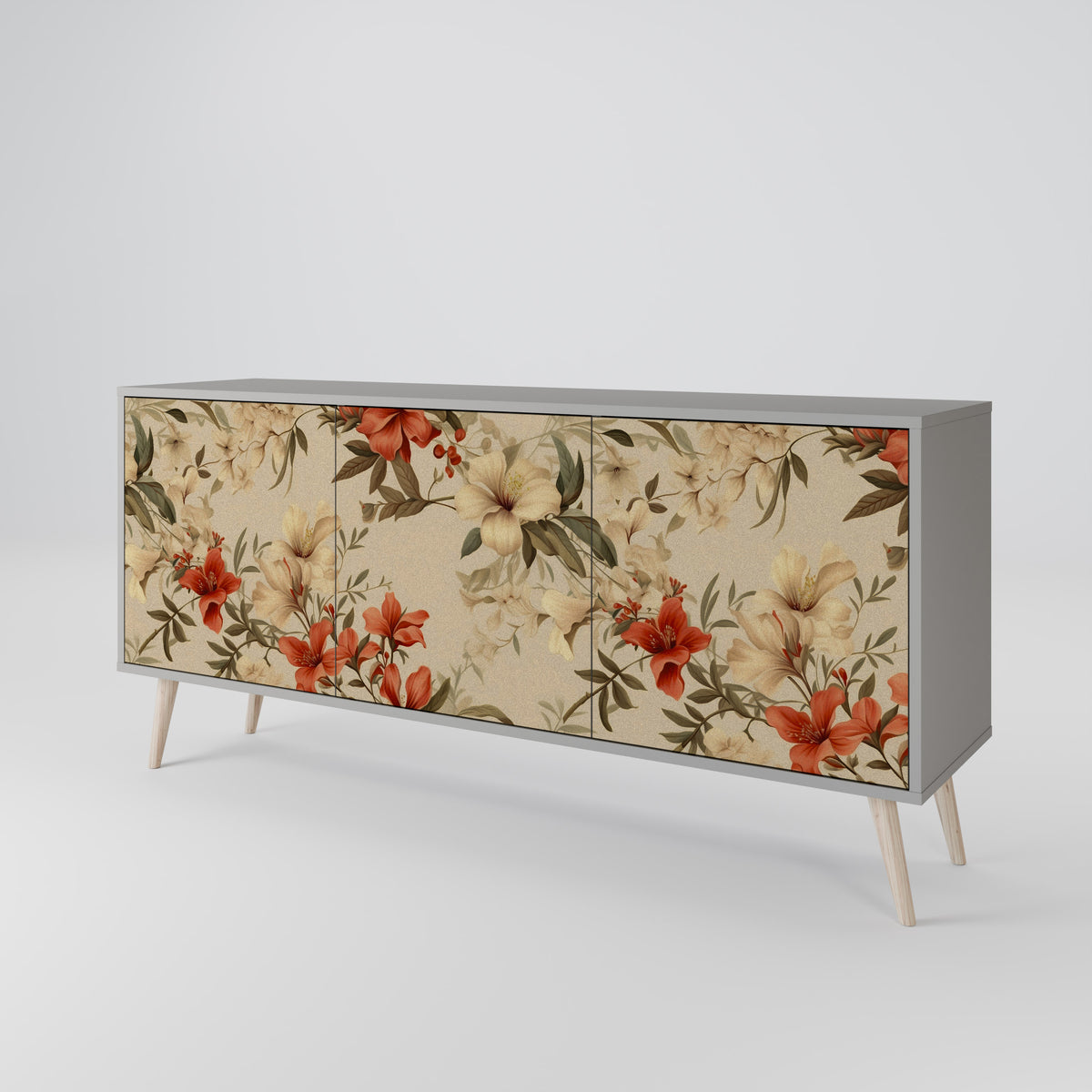 BLOOMING HARMONY Aparador de 3 Portas