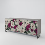 FLOWERET DREAM 3-Door Sideboard in Grey Finish