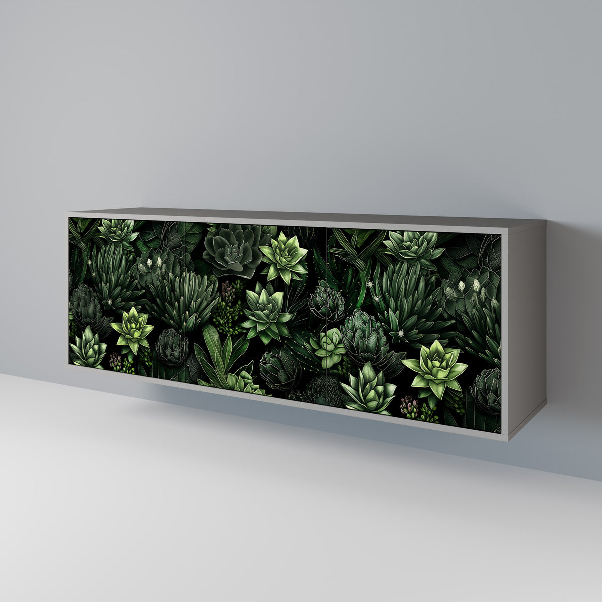 SUCCULENT JUNGLE Aparador de 3 Portas