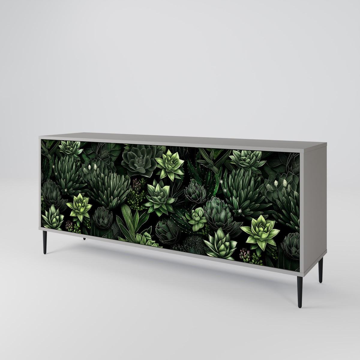 SUCCULENT JUNGLE Aparador de 3 Portas
