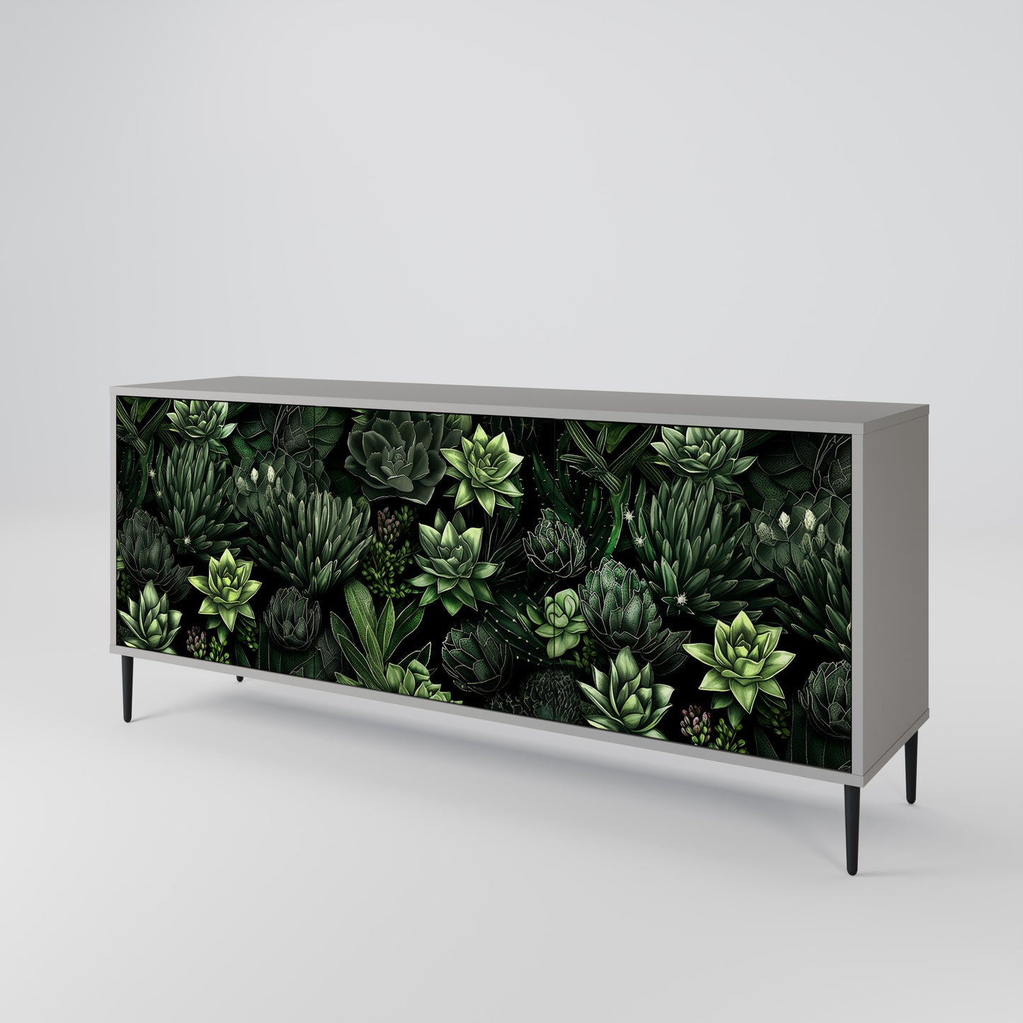 SUCCULENT JUNGLE Aparador de 3 Portas