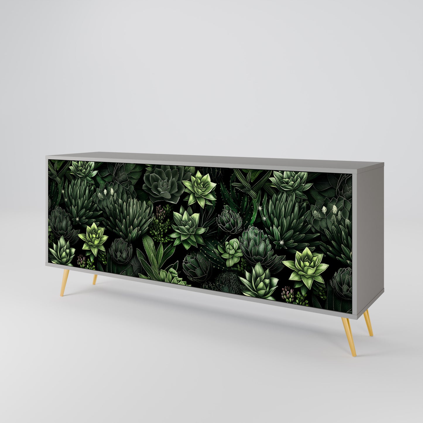 SUCCULENT JUNGLE Aparador de 3 Portas