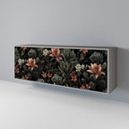 SECRET VERDURE 3-Door Sideboard in Grey Finish
