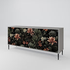 SECRET VERDURE 3-Door Sideboard in Grey Finish