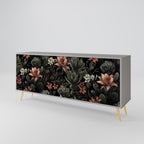 SECRET VERDURE 3-Door Sideboard in Grey Finish