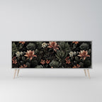 SECRET VERDURE 3-Door Sideboard in Grey Finish