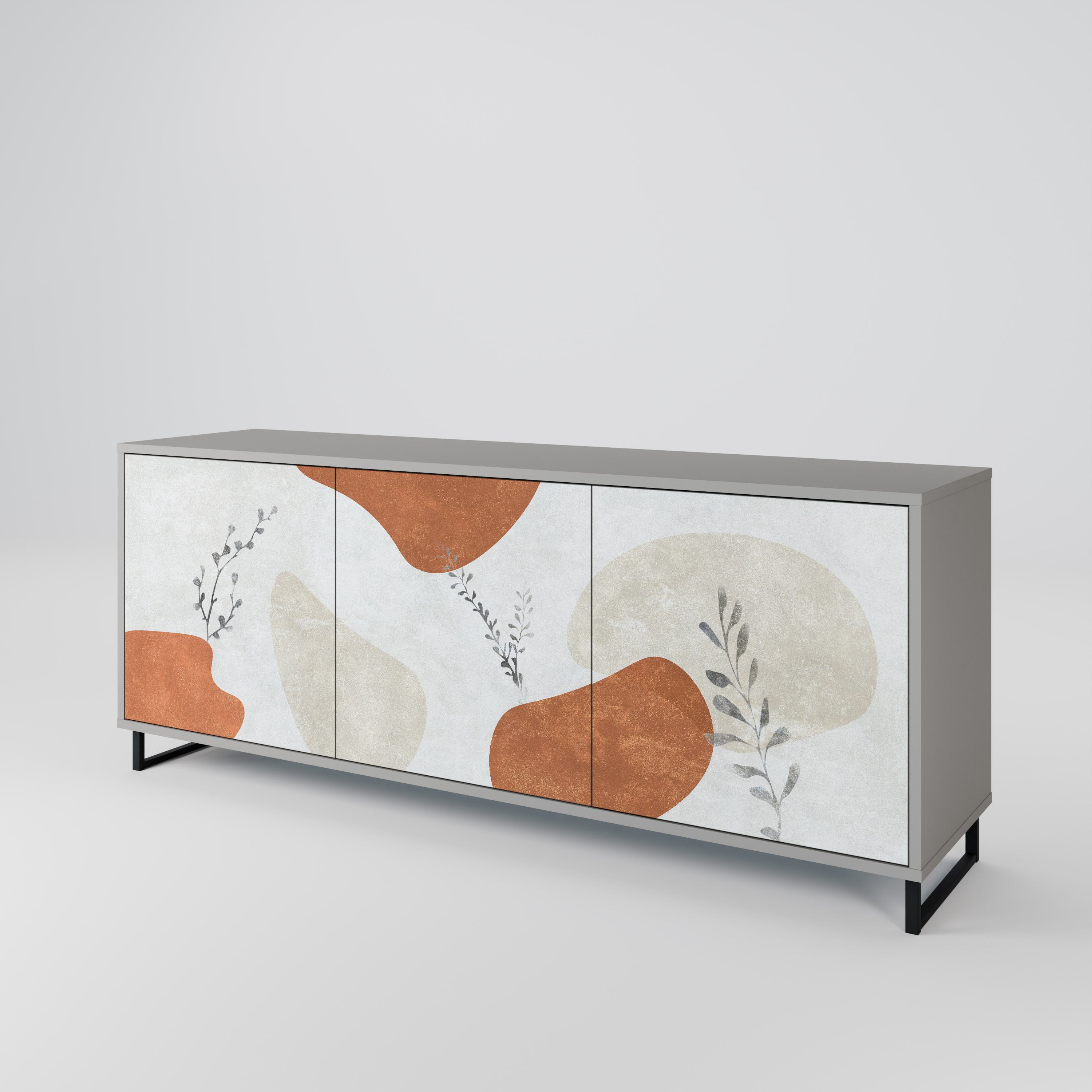 TRANQUIL TWIG 3-Door Sideboard