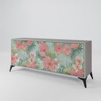 HAWAIIAN SPIRIT 3-Door Sideboard in Grey Finish