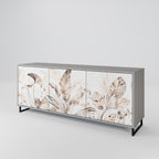 WILD TENDERNESS 3-Door Sideboard in Grey Finish
