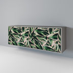 EERIE STROMANTHE 3-Door Sideboard in Grey Finish