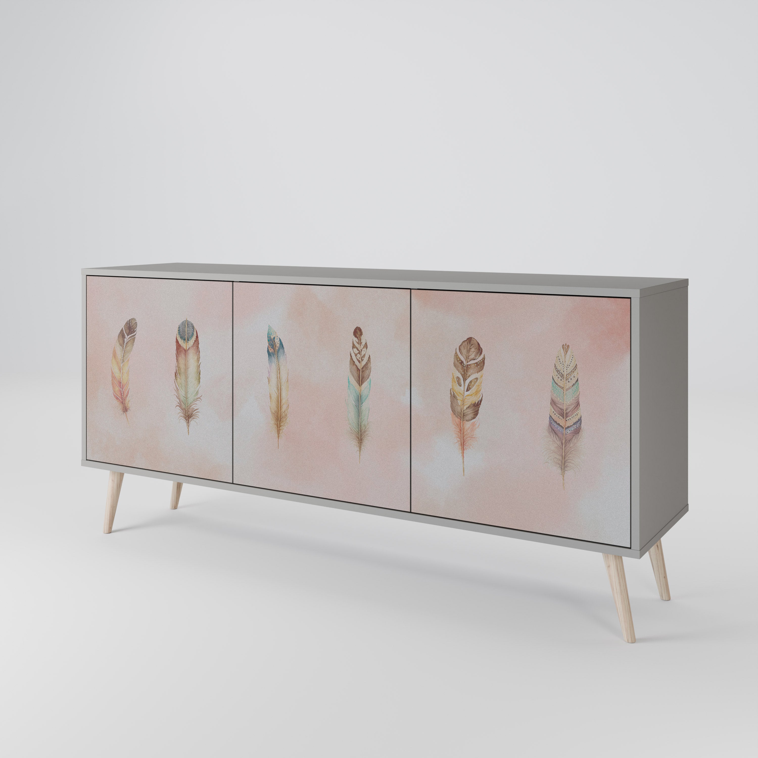 THE DELIQUESCE 3-Door Sideboard