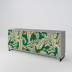 VERDANT PLEASURES 3-Door Sideboard in Grey Finish