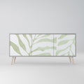 BOTANICAL SPARK 3-Door Sideboard in Grey Finish