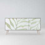 BOTANICAL SPARK 3-Door Sideboard in Grey Finish