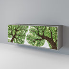 WILDERNESS DASH Aparador de 3 Portas em Acabamento Cinzento