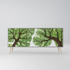 WILDERNESS DASH Aparador de 3 Portas em Acabamento Cinzento