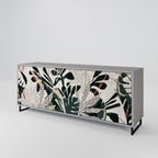 VERDURE FORMATION 3-Door Sideboard in Grey Finish