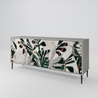 VERDURE FORMATION 3-Door Sideboard in Grey Finish