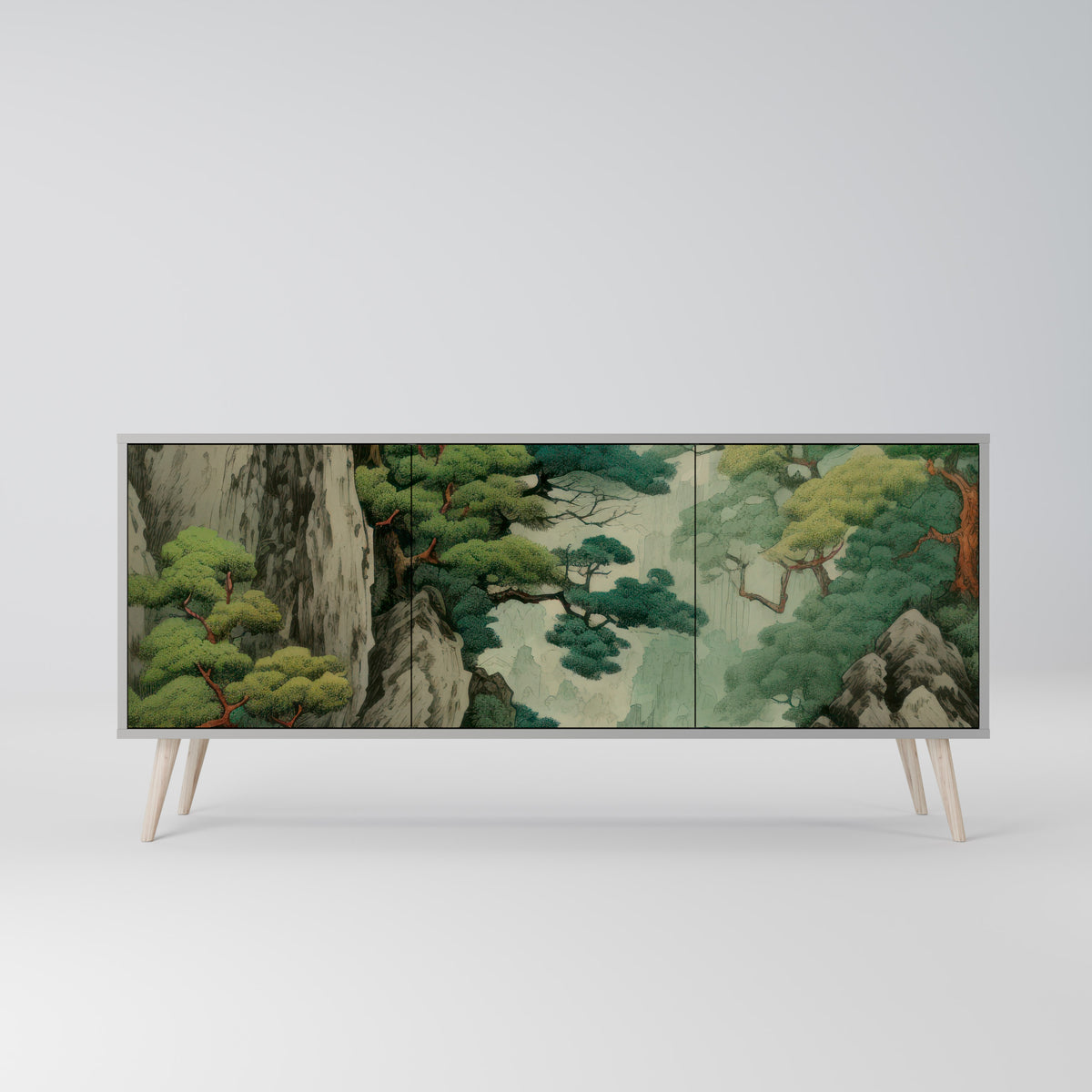 VERDURE ABYSS Aparador de 3 Portas