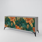 AUTUMN KALEIDOSCOPE 3-Door Sideboard in Grey Finish