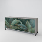 ROYAL GREEN 3-Door Sideboard in Grey Finish