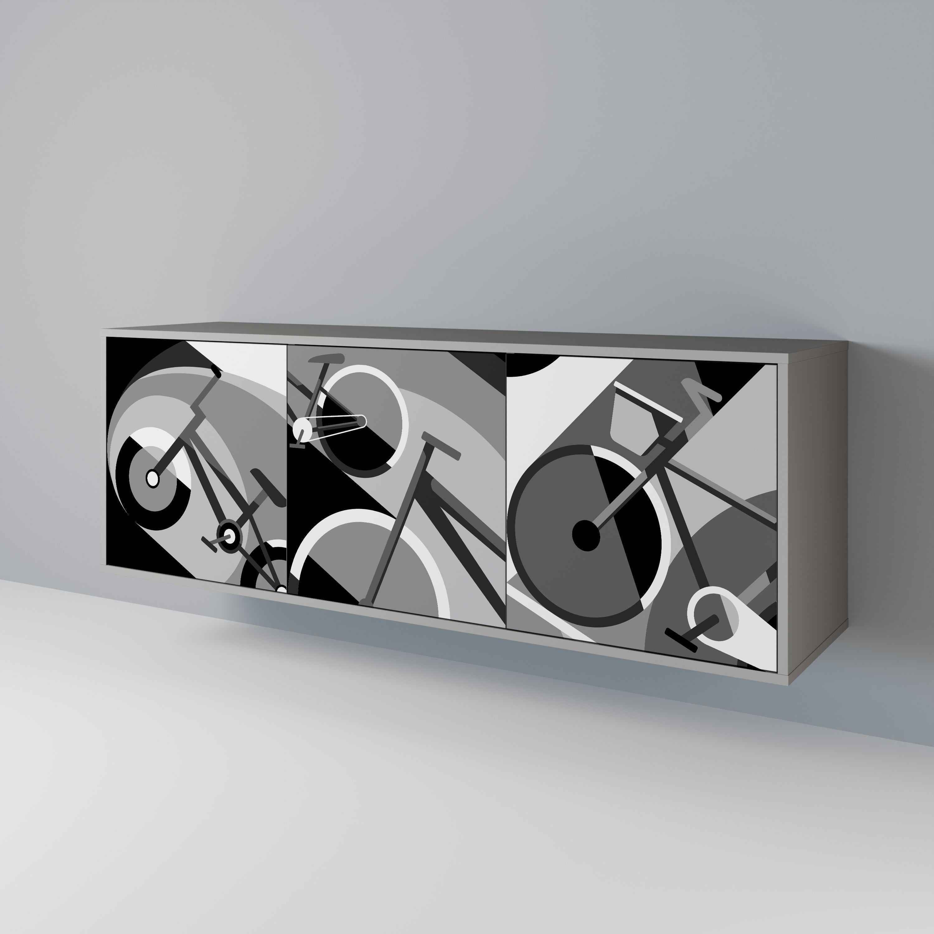 BIKE ENERGY 3-Door Sideboard