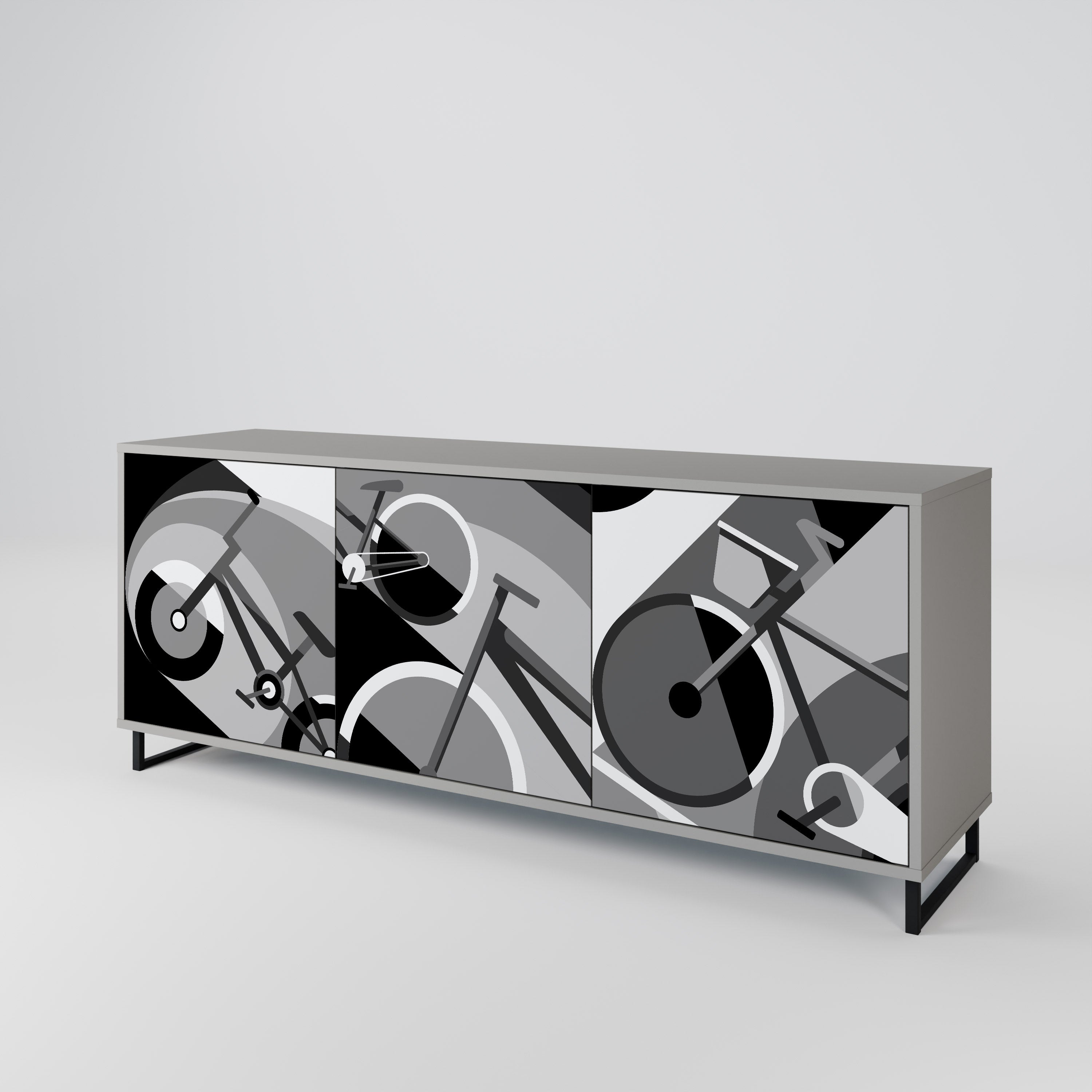 BIKE ENERGY 3-Door Sideboard