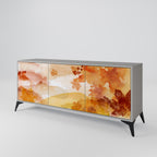 TRACES OF AUTUMN 3-Door Sideboard in Grey Finish