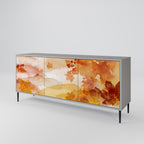 TRACES OF AUTUMN 3-Door Sideboard in Grey Finish