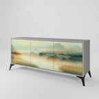MORNING BY THE LAKE 3-Door Sideboard in Grey Finish