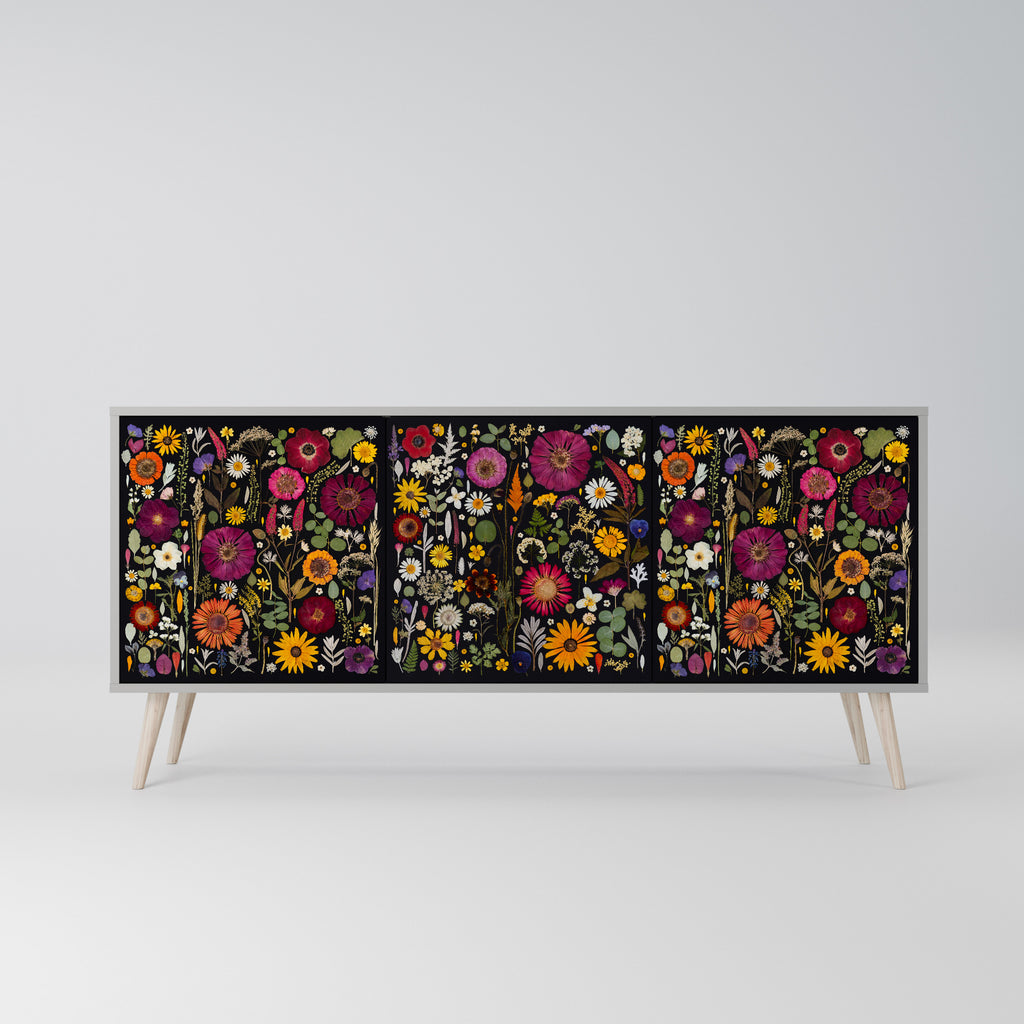 MIDNIGHT GARDEN 3-Door Sideboard