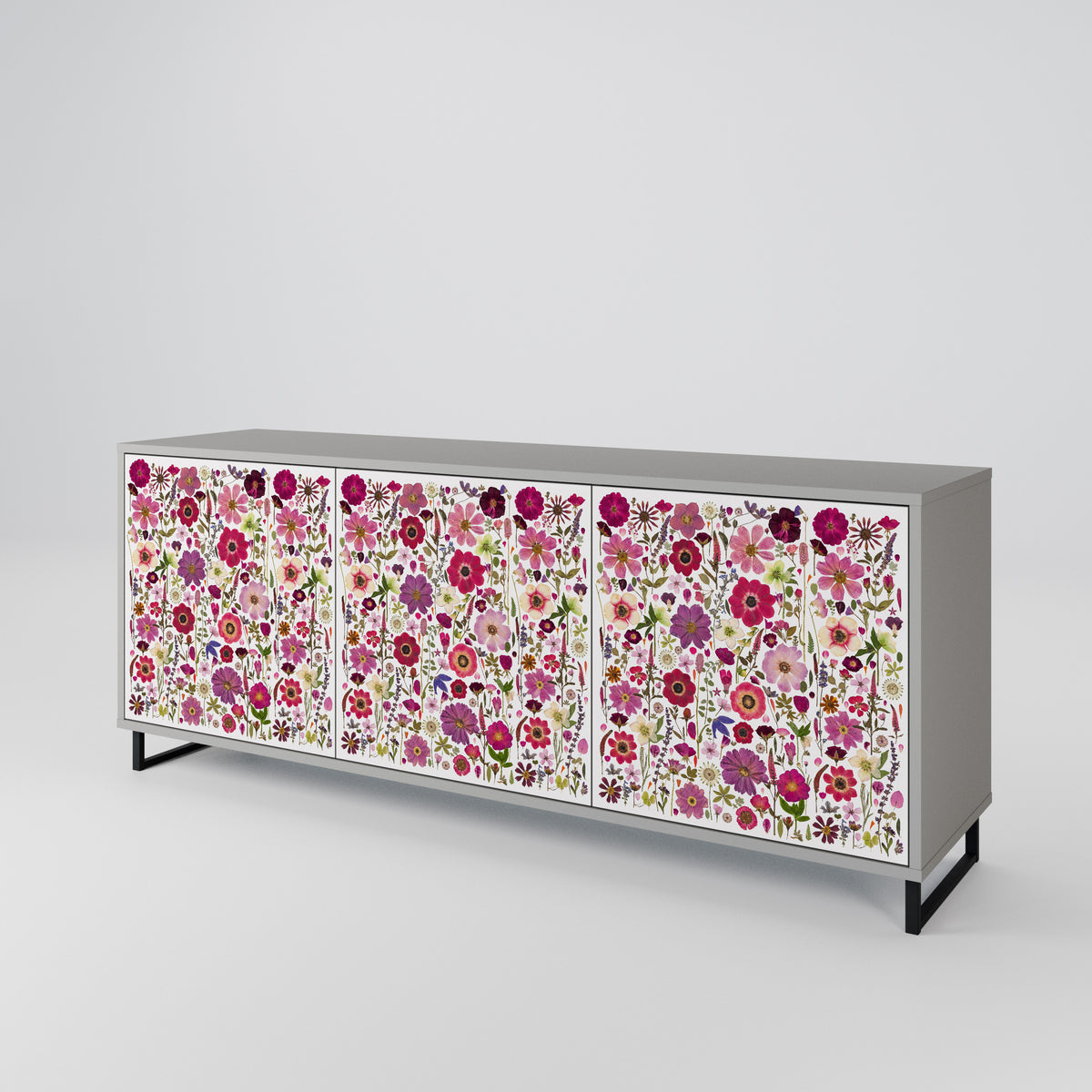 PETAL GARDEN 3-Door Sideboard