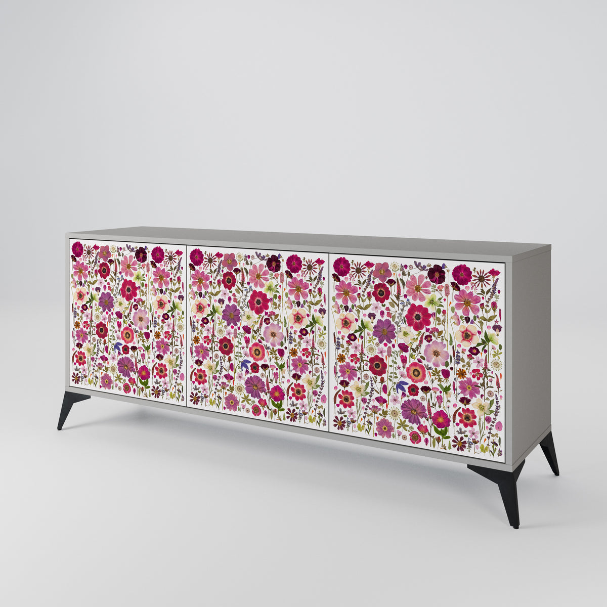 PETAL GARDEN 3-Door Sideboard