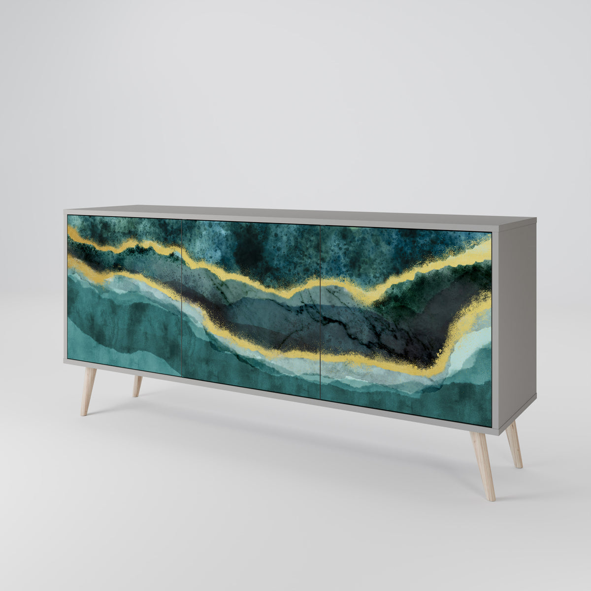 GOLDRUSH ODYSSEY 3-Door Sideboard