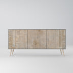 SCREEN ERROR 3-Door Sideboard in Grey Finish