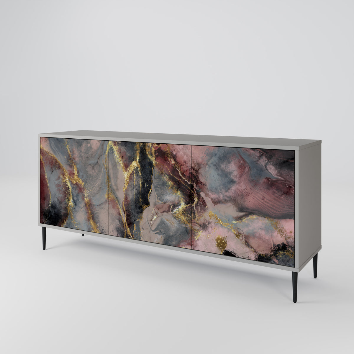 GOLDEN TIDES 3-Door Sideboard