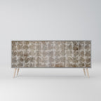 SLIGHTLY BLURRED 3-Door Sideboard in Grey Finish