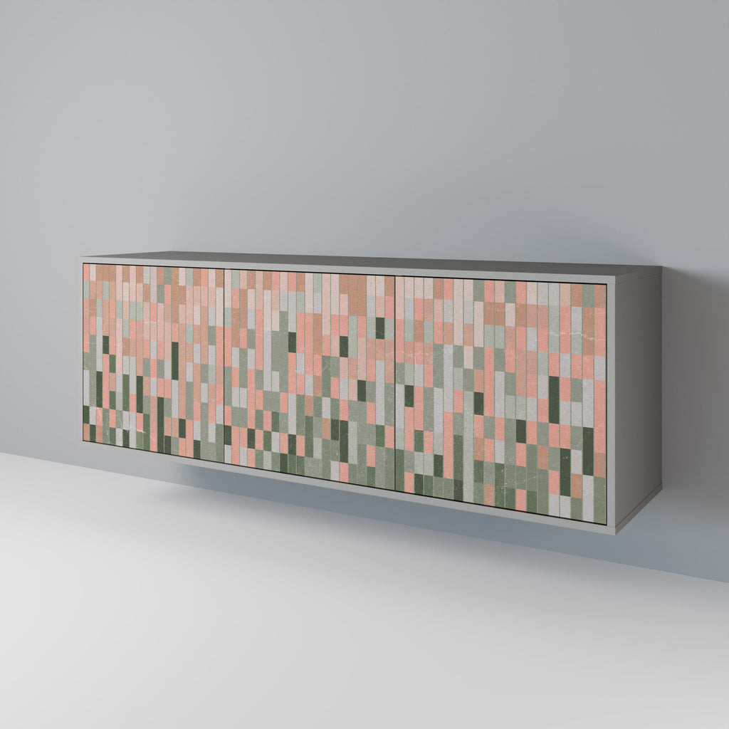 BUILDING THE FUTURE 3-Door Sideboard in Grey Finish