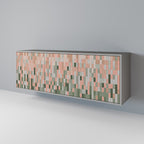 BUILDING THE FUTURE 3-Door Sideboard in Grey Finish