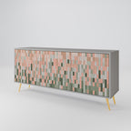 BUILDING THE FUTURE 3-Door Sideboard in Grey Finish